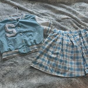 Mini skirt set